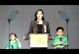 2016 HISD State of the Schools: Kate Adams and the Arabic Immersion Students