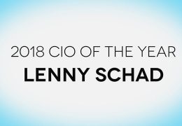 2018 CIO of the year Lenny Schad