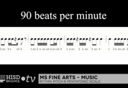 MS Fine Arts – Music – Rhythm and pentatonic scale