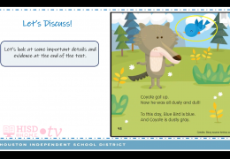 K-2 Reading/Writing – Characters setting and plot