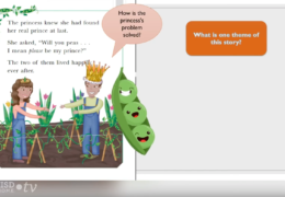 K-2 Reading/Writing – The Princess and the Peas