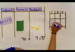 K-2 Math (Spanish) – Modelando restas de 2-dígitos