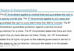 MS Social Studies – The Bill of Rights and You