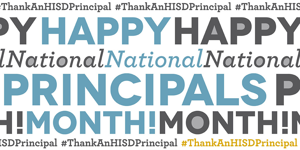 October is National Principals Month News Blog