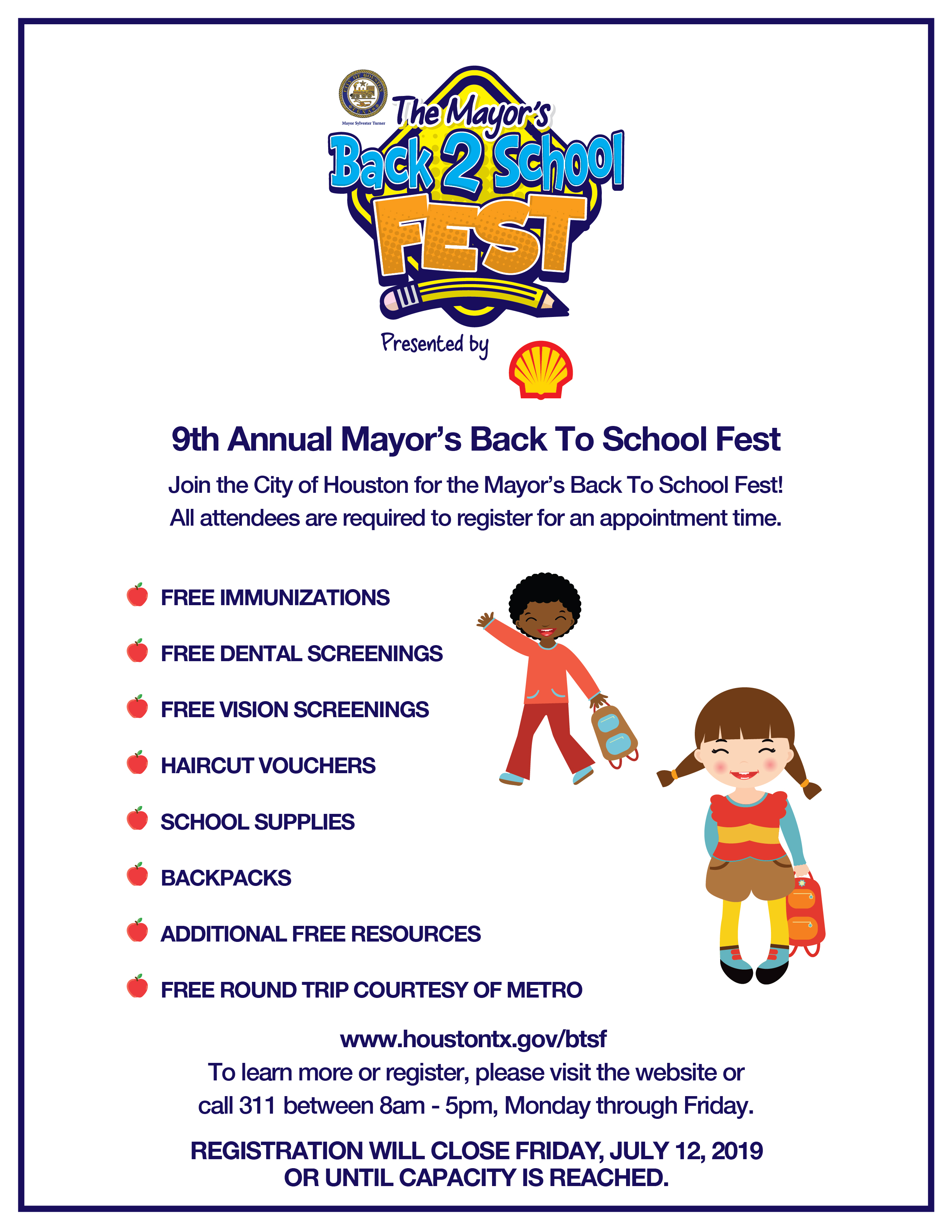 Registration now open for Mayor's Back 2 School Fest - News Blog