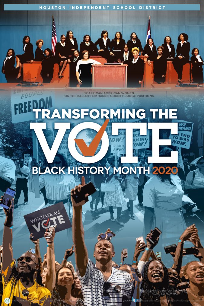 Hisd Honors African American Voting Rights For Black History Month