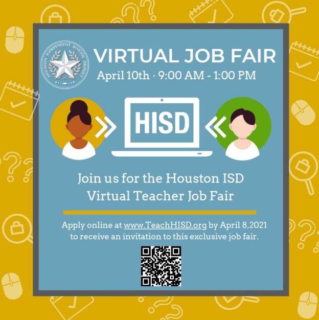 HISD hosting virtual teacher job fair on April 10 News Blog