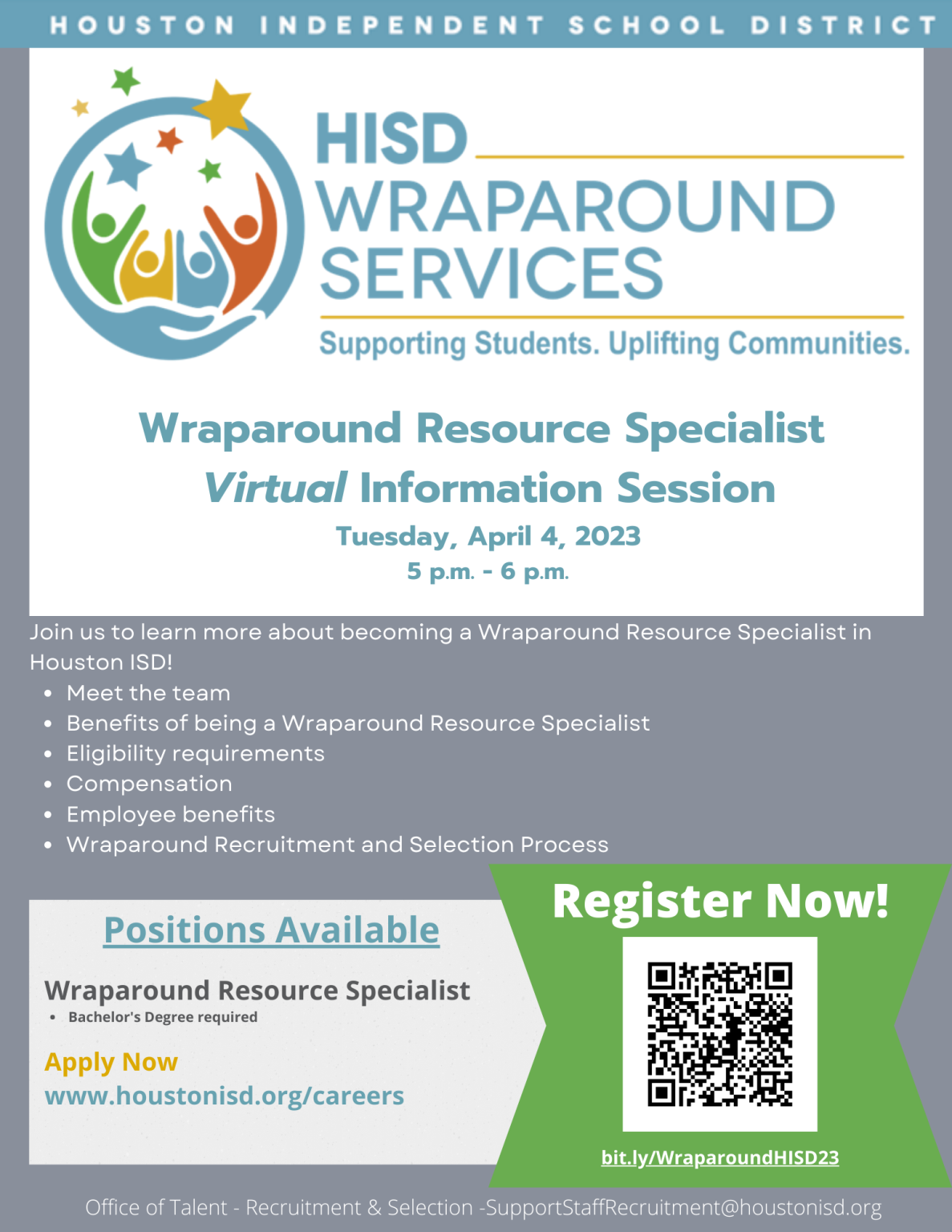 HISD Looking To Hire Wraparound Resource Specialists - News Blog